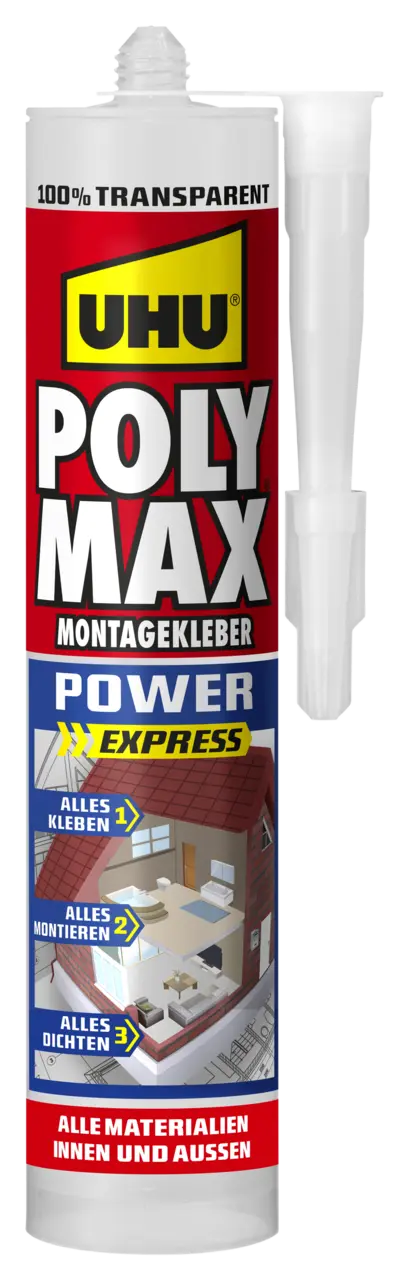 64363-Article-pack-shot-front-straight-en-450-UHU-300g-German-POLYMAXMontagekleberPowertransparent