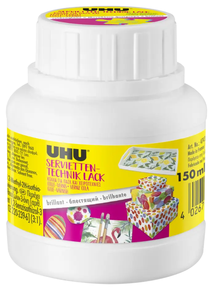 7002600-Article-pack-shot-front-straight-en-434-UHU-150ML-L474-UHUGLUEVARNISHGLOSSY