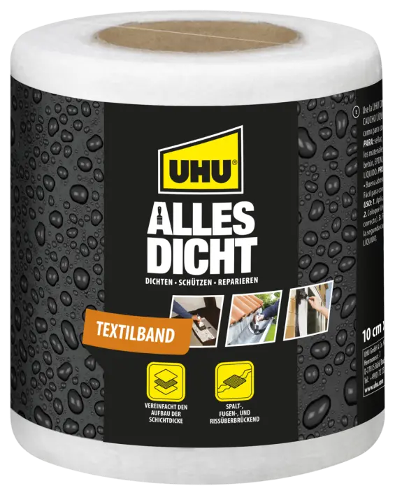 7001046-Article-pack-shot-front-straight-en-542-UHU-10CMX10M-DE-ES-FR-UHULIQUIDRUBBERTEXTIL10CMX10M
