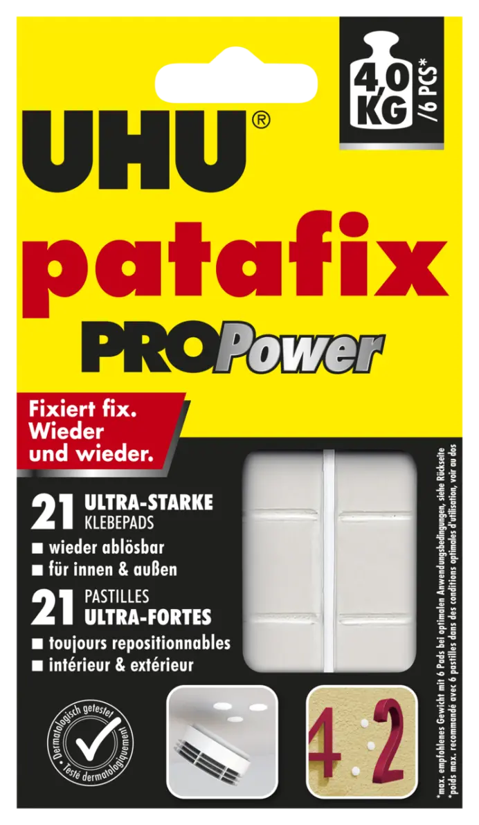 7002949-Article-pack-shot-front-straight-en-784-UHU-21PADS-DEFR-PATAFIXPROPOWER