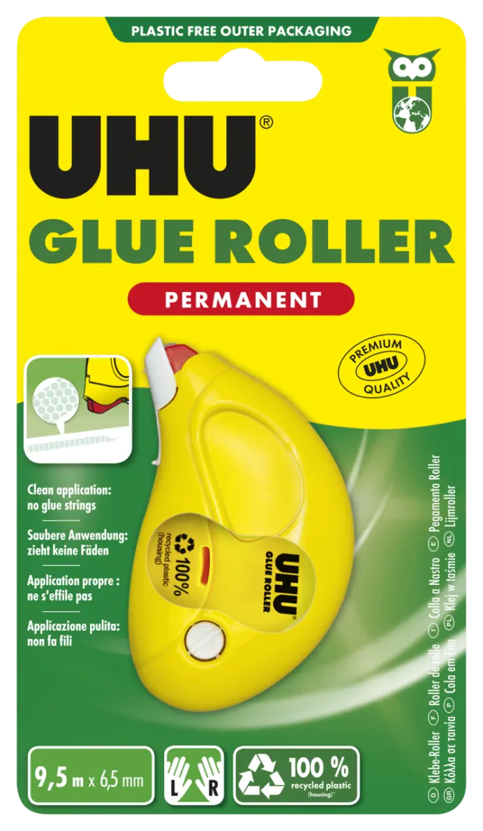 7005956-Article-pack-shot-front-straight-en-536-UHU-GlueRoller-Portuguese-UHURollerColaPermanente-65mmx85m